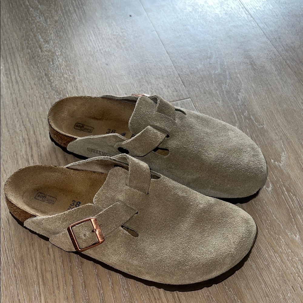 Birkenstock Boston Suede Clog